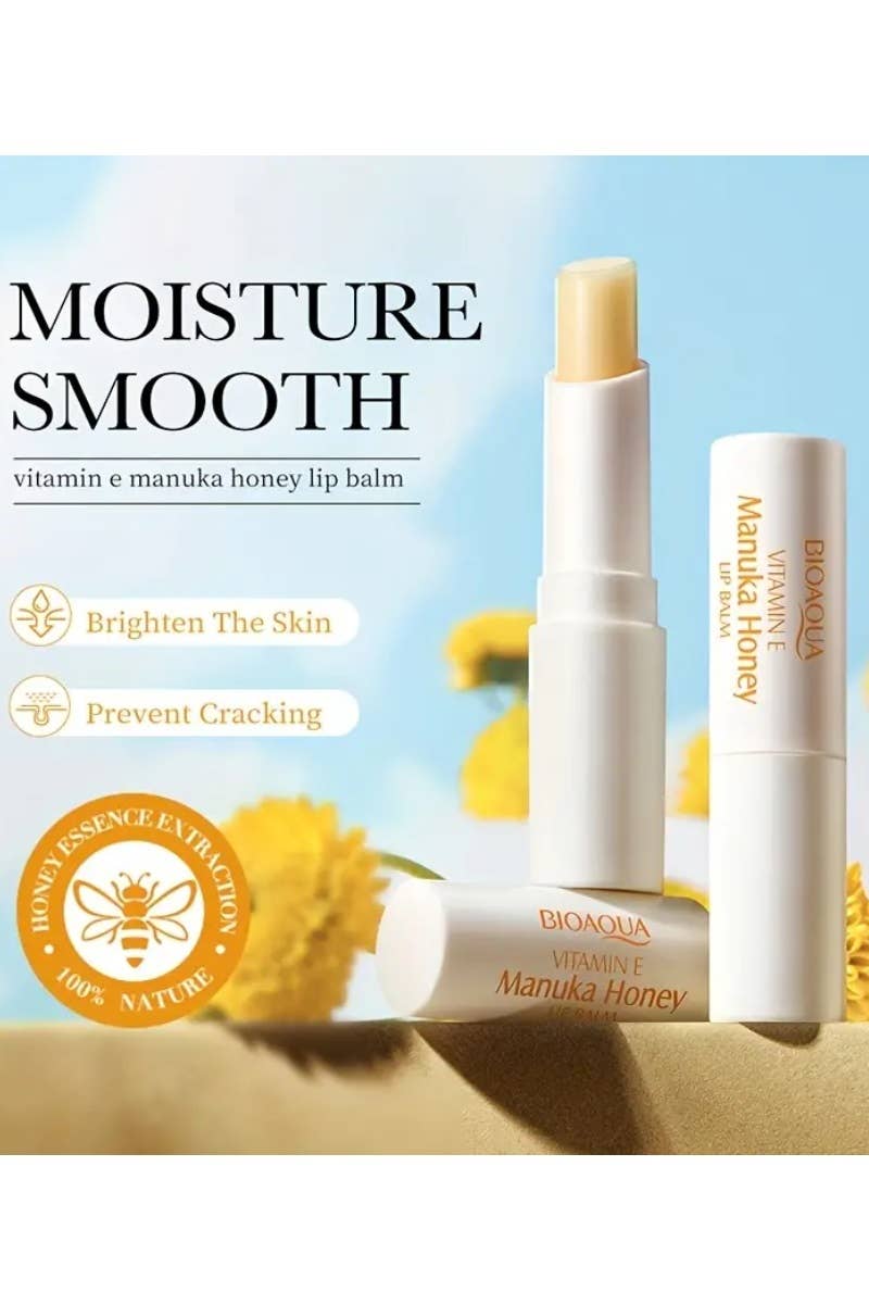 42POPS - `.Vitamin E Manuka Honey Lip Balm