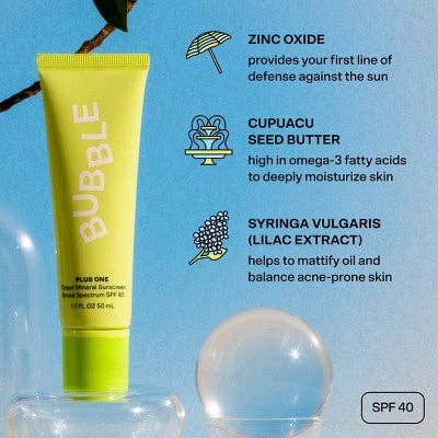 This is Beauty - Bubble Skincare Plus One Tinted Mineral - SPF 40 - 1.7 fl oz