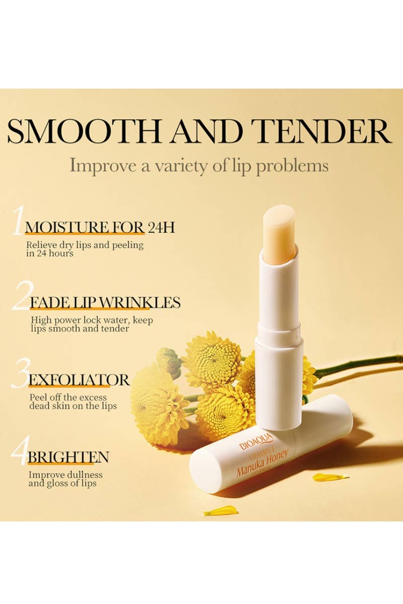 42POPS - `.Vitamin E Manuka Honey Lip Balm