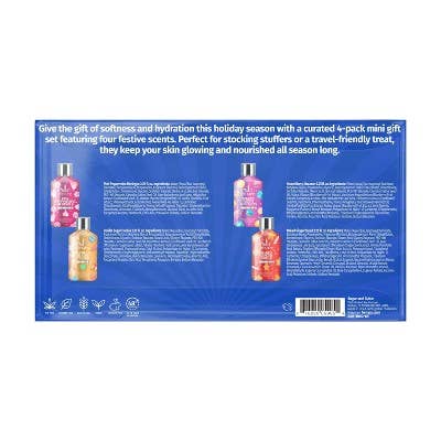 This is Beauty - Hempz Limited Edition Moisturizing Body Lotion Gift Set Sugar & Spice 9 fl oz/4pk - Imperfect Box