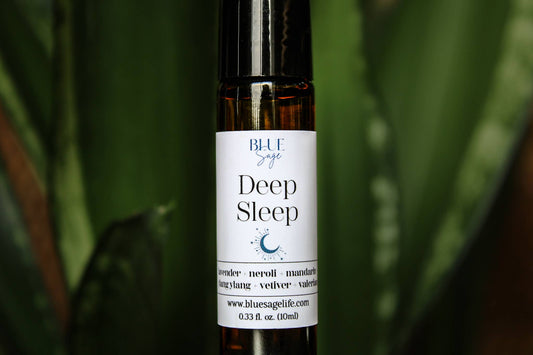 Blue Sage - Deep Sleep Blend Roll On | Essential Oil Aromatherapy Roller