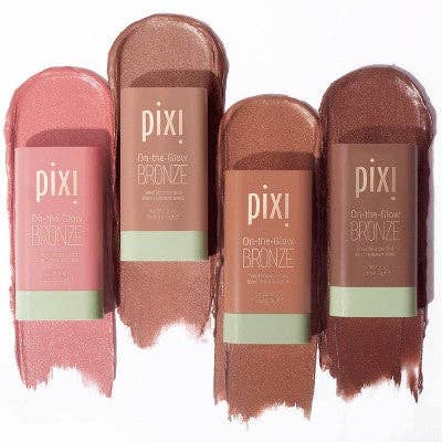 This is Beauty - Pixi On The Glow Bronze Tinted Moisturizer Stick Bronzer Rich Glow 0.6oz - Imperfect Box