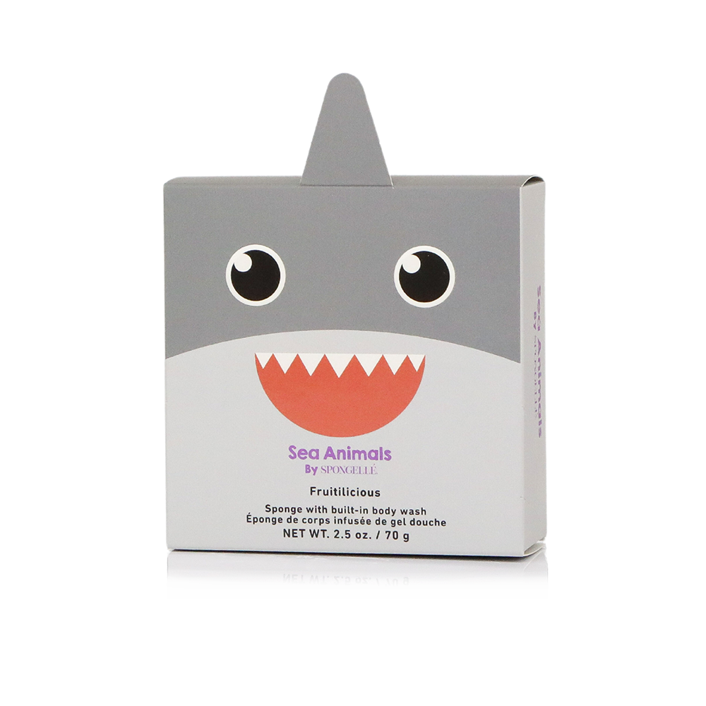 Spongellé | Easter Gifts | Mother's Day 2026 | Spring Gifts - Sammy Shark Sea Animals Sponge