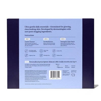 This is Beauty - Curology Skincare Starter Set Gentle Essentials Kit for All Skin Types 3ct - Imperfect Box