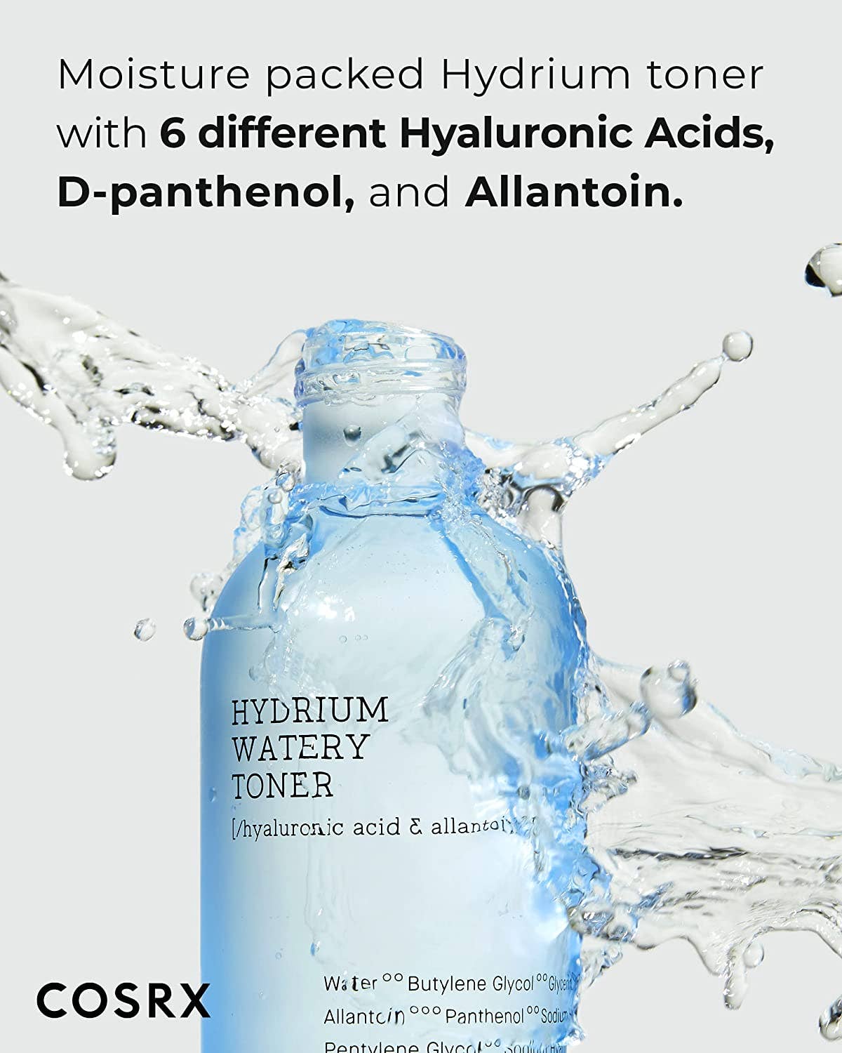 Best Beauty Group - COSRX Hydrium Watery Toner B5 Hyaluronic Acid Moisturizing