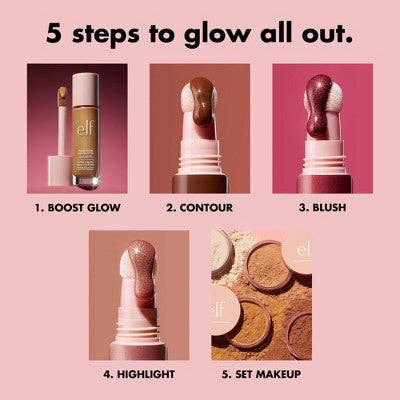 This is Beauty - E.l.f. Halo Glow Liquid Filter Highlighter 4 Medium 1.06 fl oz - New