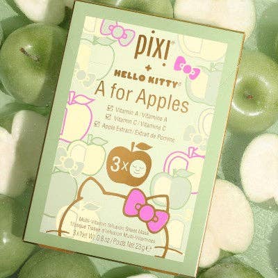 This is Beauty - Pixi + Hello Kitty Sheet Multi-Vitamin Infusion Face Sheet Mask 3ct - Imperfect Box