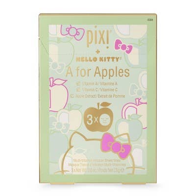 This is Beauty - Pixi + Hello Kitty Sheet Multi-Vitamin Infusion Face Sheet Mask 3ct - Imperfect Box