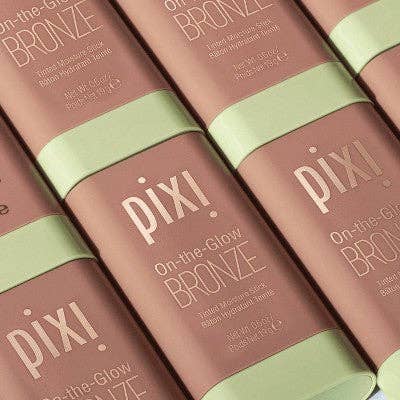 This is Beauty - Pixi On The Glow Bronze Tinted Moisturizer Stick Bronzer Soft Glow 0.6oz - Imperfect Box