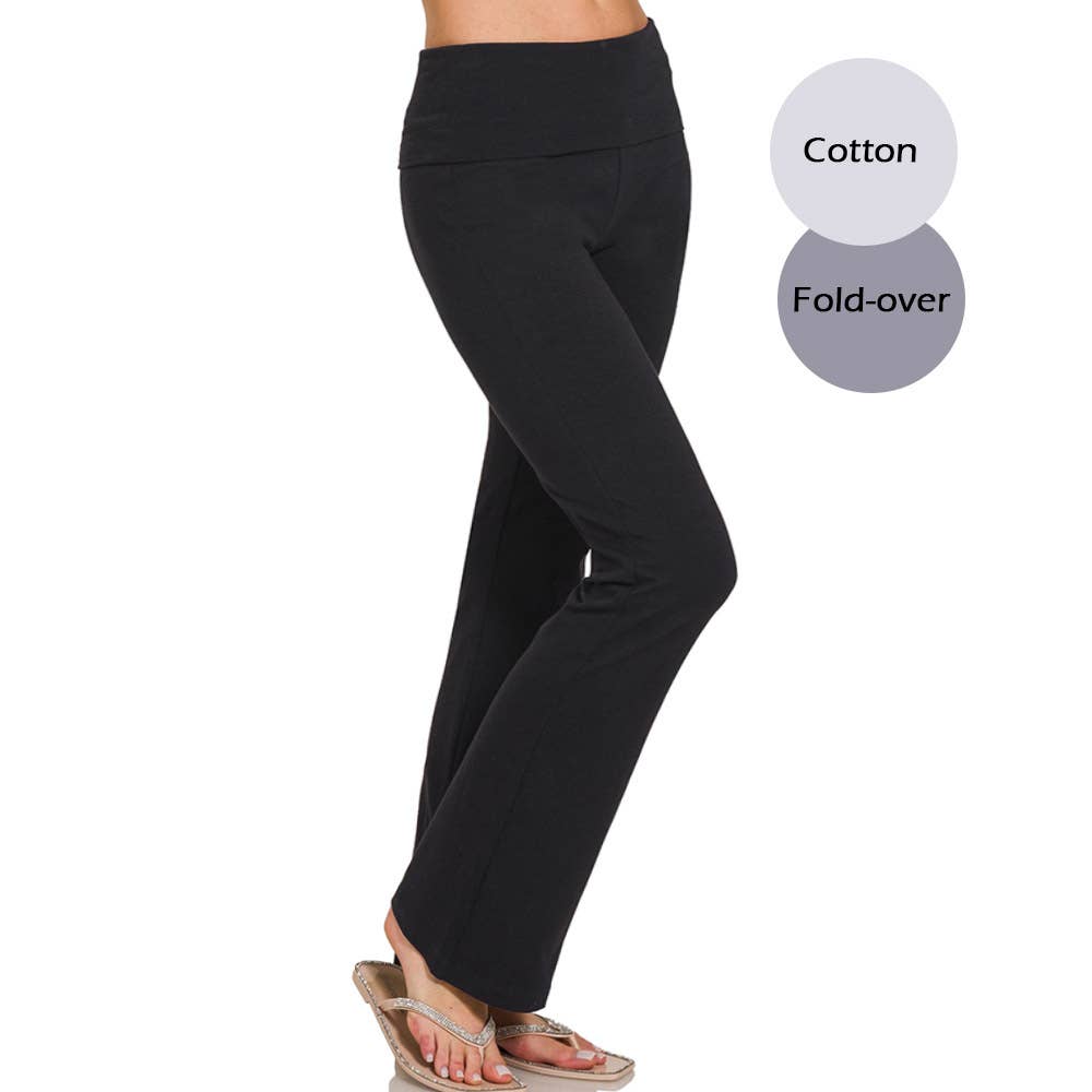 42POPS - `.Flare Yoga Pants