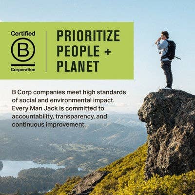 This is Beauty - Every Man Jack Mountain Air Holiday Body Dopp Bag Gift Set 3ct - New