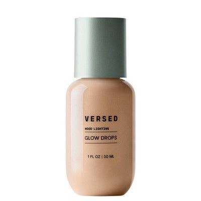 This is Beauty - Versed Mood Lighting Luminizing Glow Drops Bronzer Sheer Golden 1 fl oz - Imperfect Box