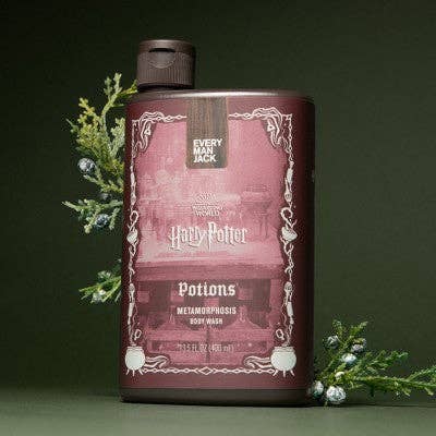 This is Beauty - Every Man Jack Harry Potter Holiday Body Wash Gift Set 3ct - Imperfect Box
