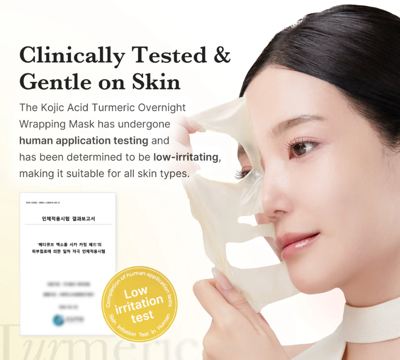 Best Beauty Group - MEDICUBE Kojic Acid Turmeric Overnight Wrapping Mask