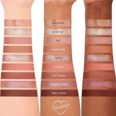 This is Beauty - ColourPop 9-Pan Eyeshadow Makeup Palette Blush Baby 0.3oz - Imperfect Box