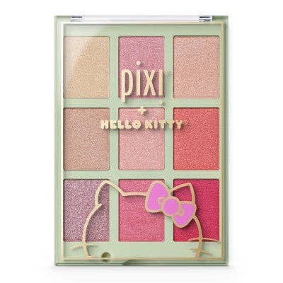 This is Beauty - Pixi + Hello Kitty Chrome Glow Palette 0.9oz - Imperfect Box