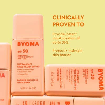 This is Beauty - BYOMA Liquid Face Fluids SPF 50 1.69fl oz - Imperfect Container