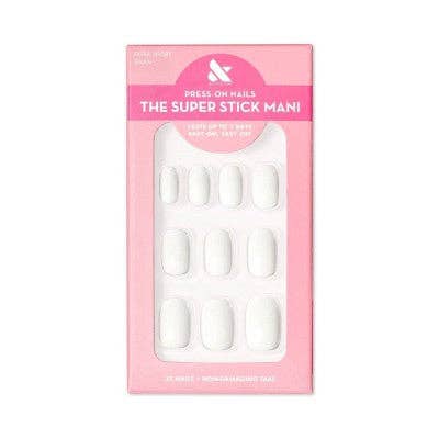 This is Beauty - Olive & June Fake Nails XS Squoval Swan 32ct - New
