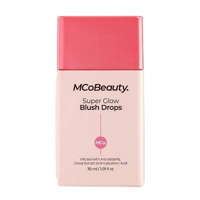 This is Beauty - MCoBeauty Super Glow Blush Drops Rose 1.01 fl oz - New