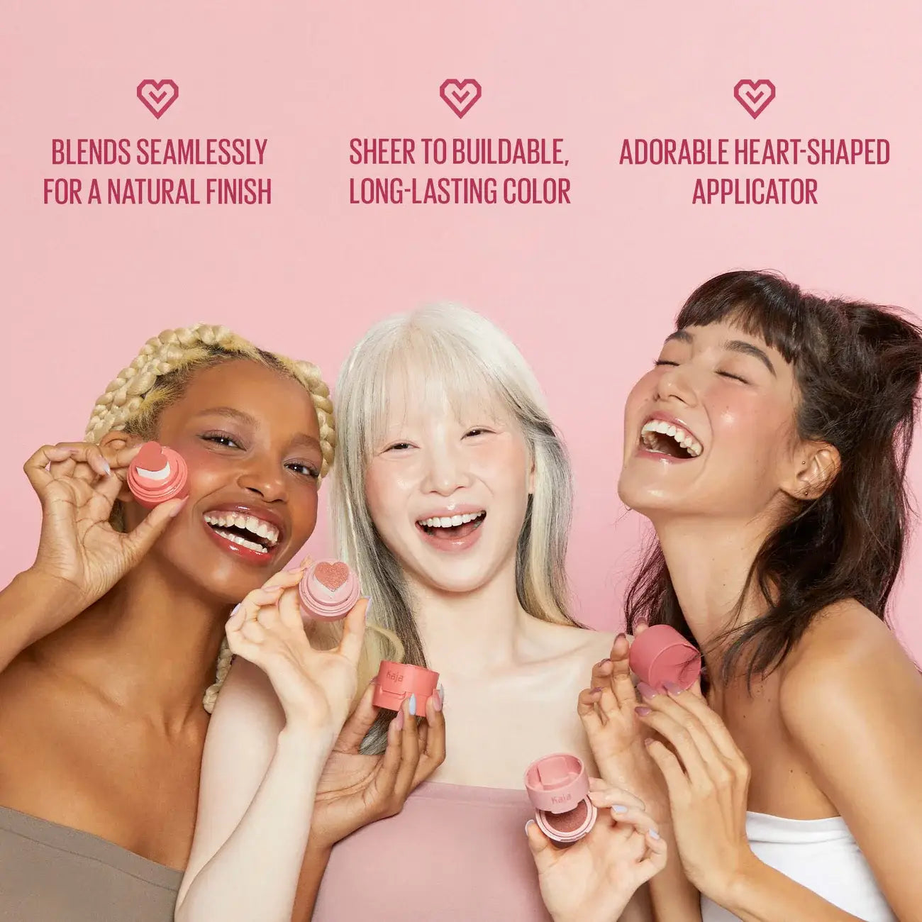 Best Beauty Group - KAJA Cheeky Blush Stamp in Saucy
