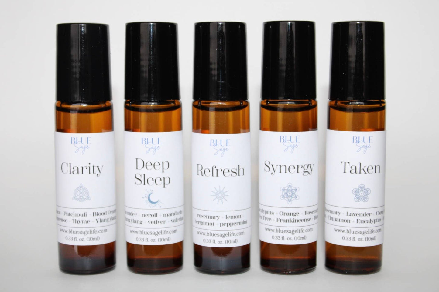 Blue Sage - Deep Sleep Blend Roll On | Essential Oil Aromatherapy Roller