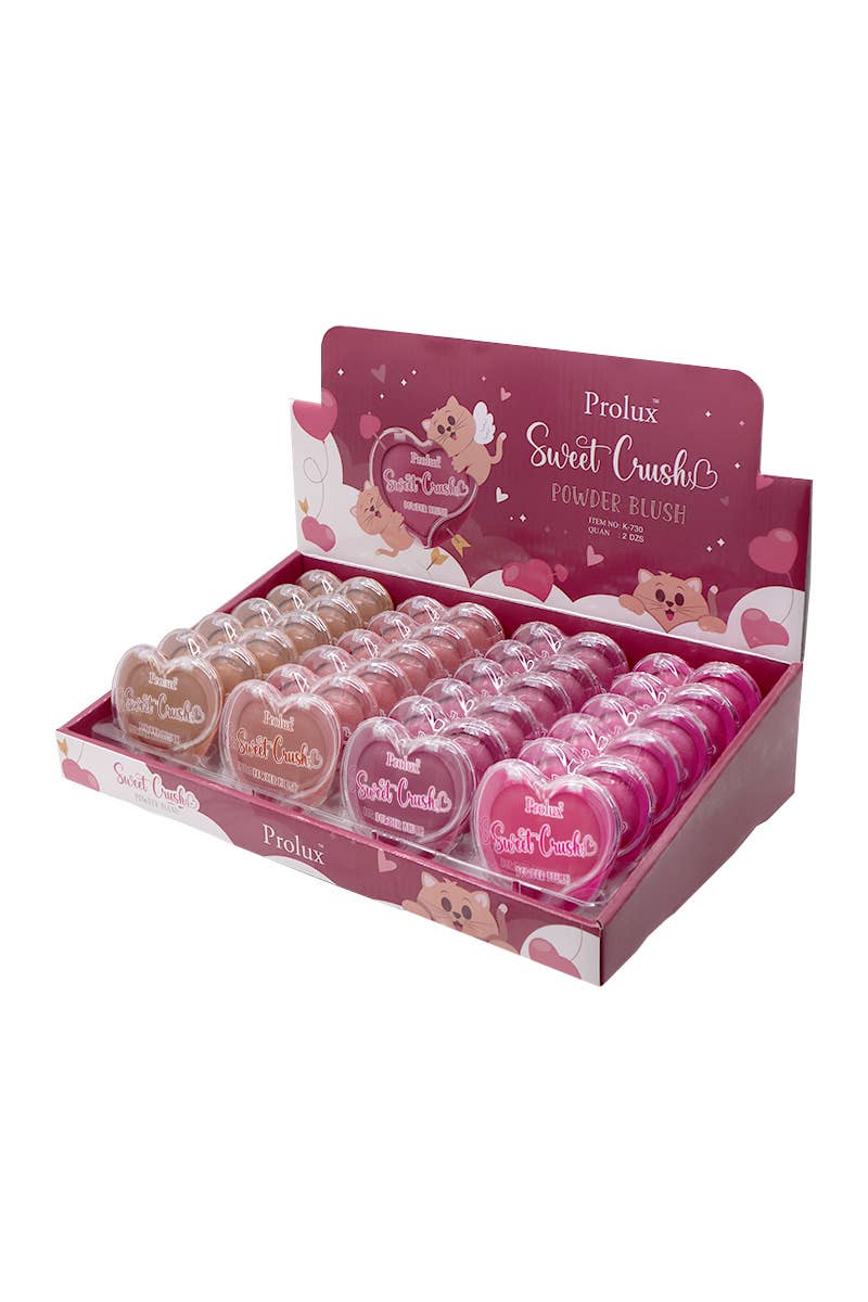 PINEAPPLE Beauty - Prolux K-730 Sweet Crush Powder Blush - 24 pcs