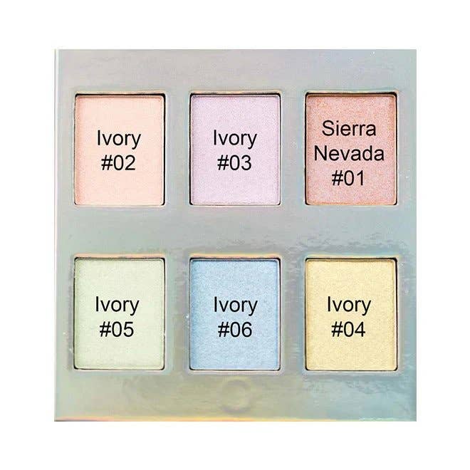 Super Stock Wholesale - Naked Cosmetics Holographic Highlighter Collection Palette