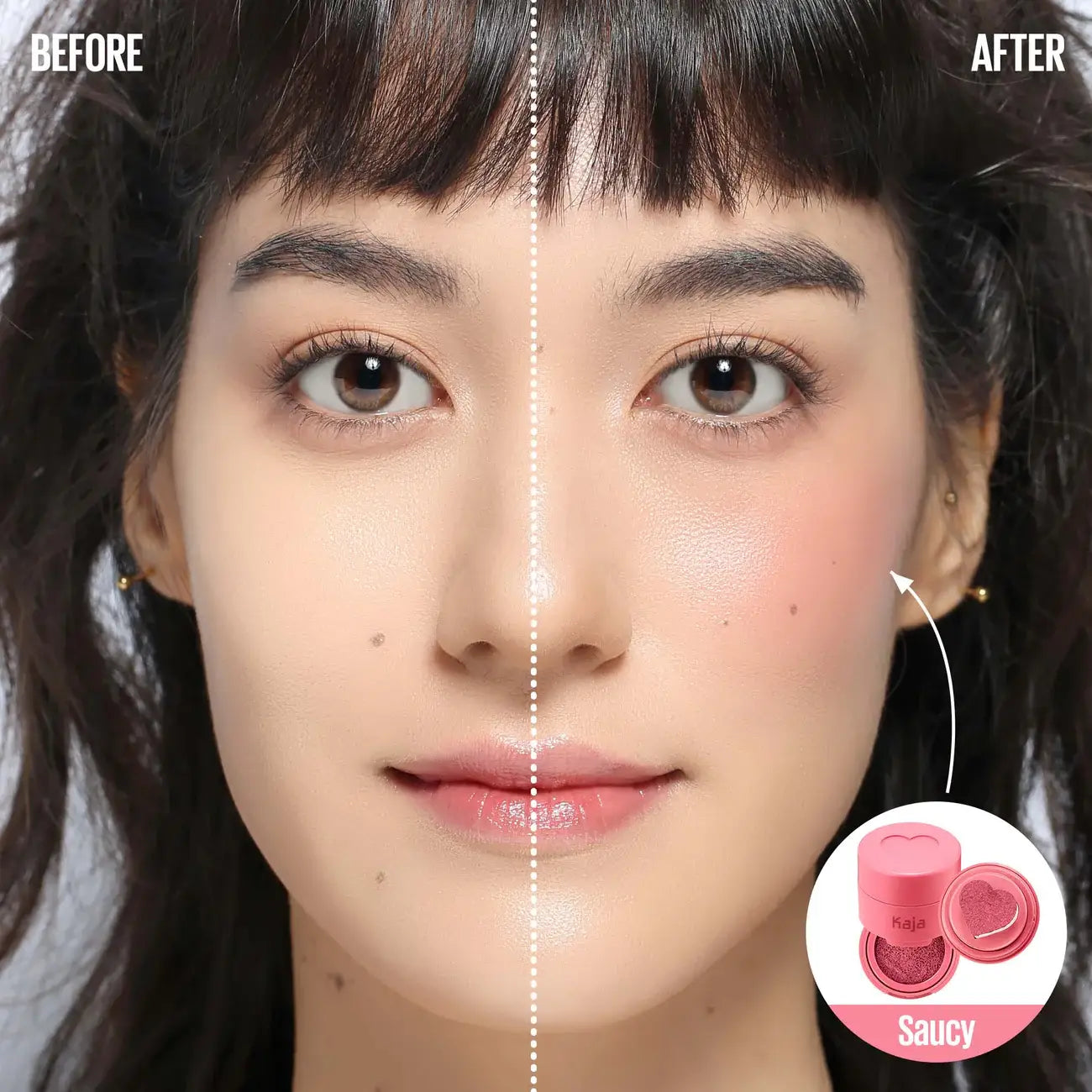 Best Beauty Group - KAJA Cheeky Blush Stamp in Saucy