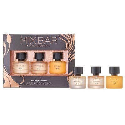 This is Beauty - MIX:BAR Mini EDP Trio Gift Set Vanilla Bourbon + Whipped Almond + Honey Milk 3pc - Missing Box