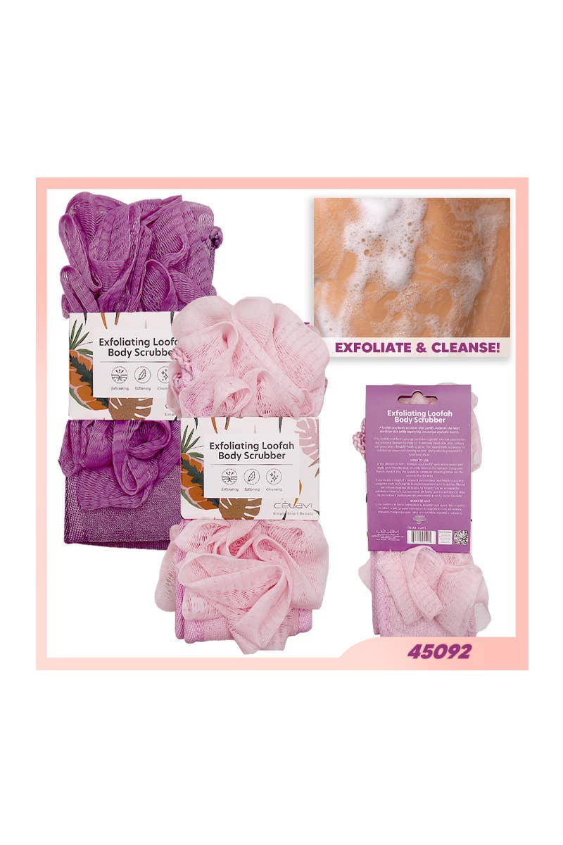 PINEAPPLE Beauty - Celavi 45092 Exfoliating Loofah Body Scrubber - 12