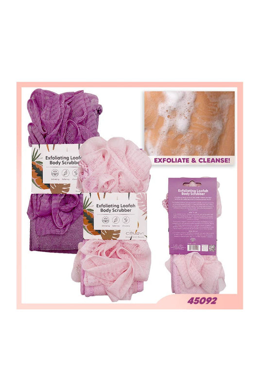 PINEAPPLE Beauty - Celavi 45092 Exfoliating Loofah Body Scrubber - 12