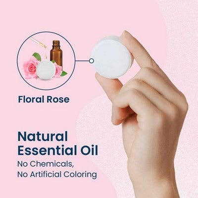 This is Beauty - Body Restore Shower Steamers with 100% Natural Essential Oil Rose Shower 6ct - New