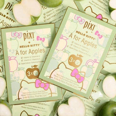 This is Beauty - Pixi + Hello Kitty Sheet Multi-Vitamin Infusion Face Sheet Mask 3ct - Imperfect Box