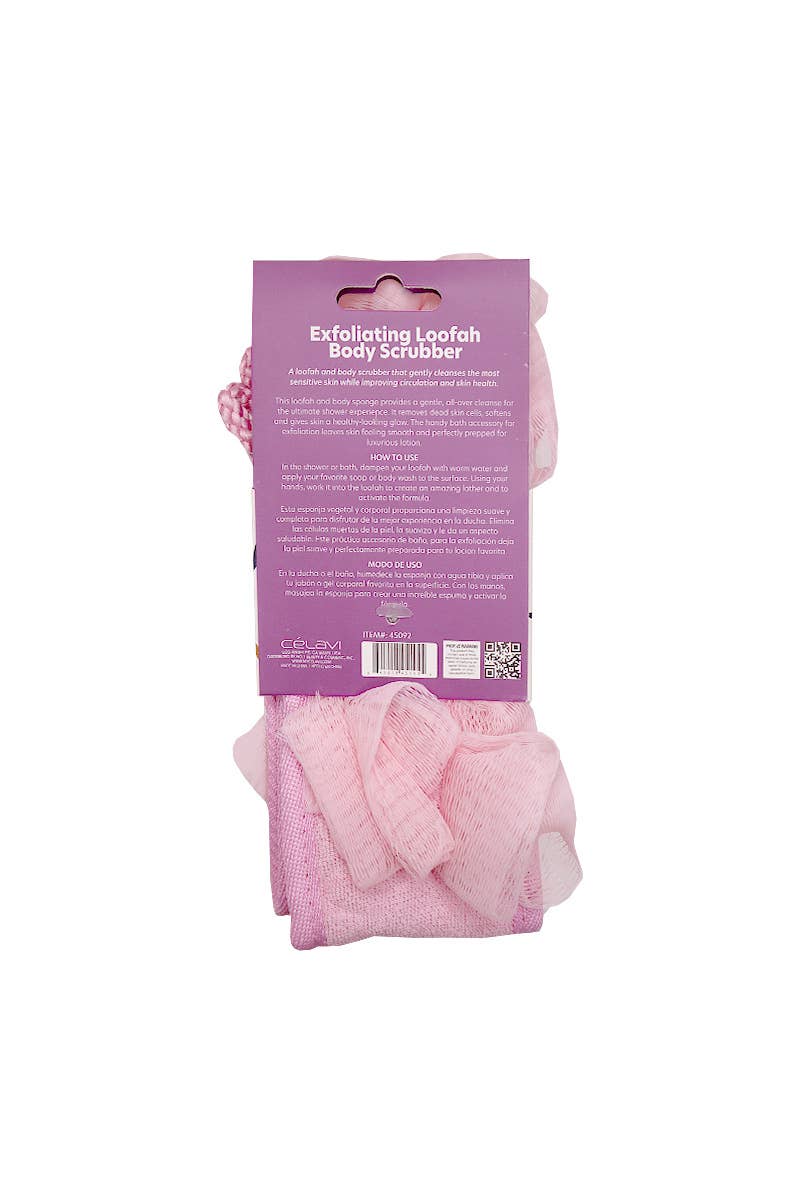 PINEAPPLE Beauty - Celavi 45092 Exfoliating Loofah Body Scrubber - 12
