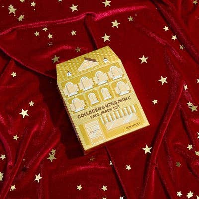 This is Beauty - TONYMOLY Vitamin C & Collagen Sheet Mask Gift Set House of Masks 6ct - New