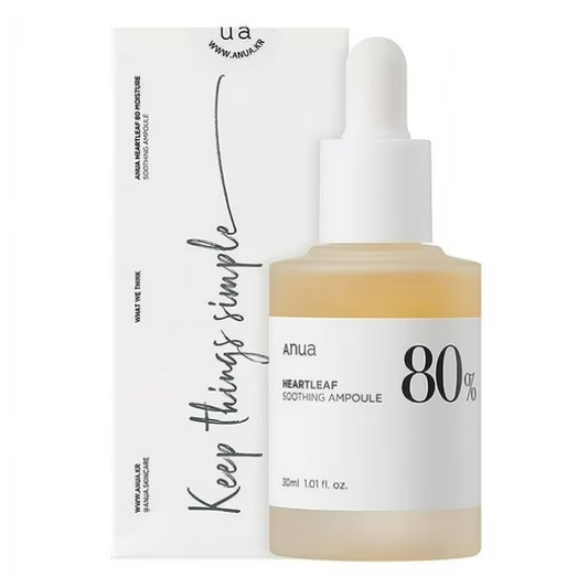 KPurity - Anua Heartleaf 80 Soothing Ampoule Hydration Serum (30ml)