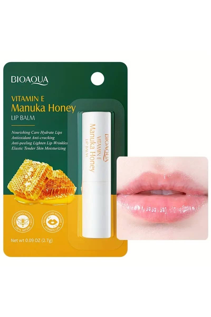 42POPS - `.Vitamin E Manuka Honey Lip Balm