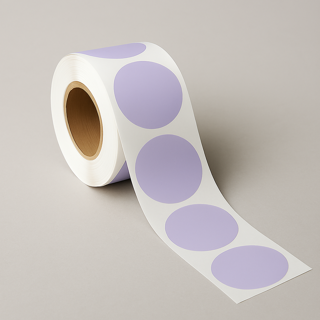Beautique Goals - Simple 2" 'Your Logo' Creation Self-Adhesive Round Stickers