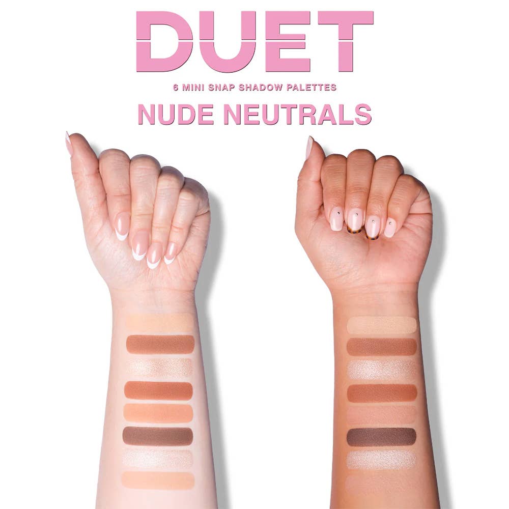 JOIA ACCESSORIES - BEAUTY CREATIONS DUET MINI SNAP PALETTES, DUET PAL