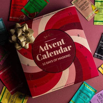 This is Beauty - Que Bella Advent Calendar 12 days of Masking Gift Set 12ct/2.88 fl oz - Missing Box