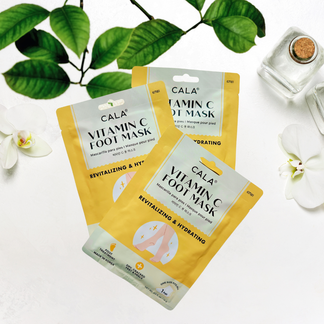 Best Beauty Group - CALA Vitamin C or Collagen Foot Mask Treatment