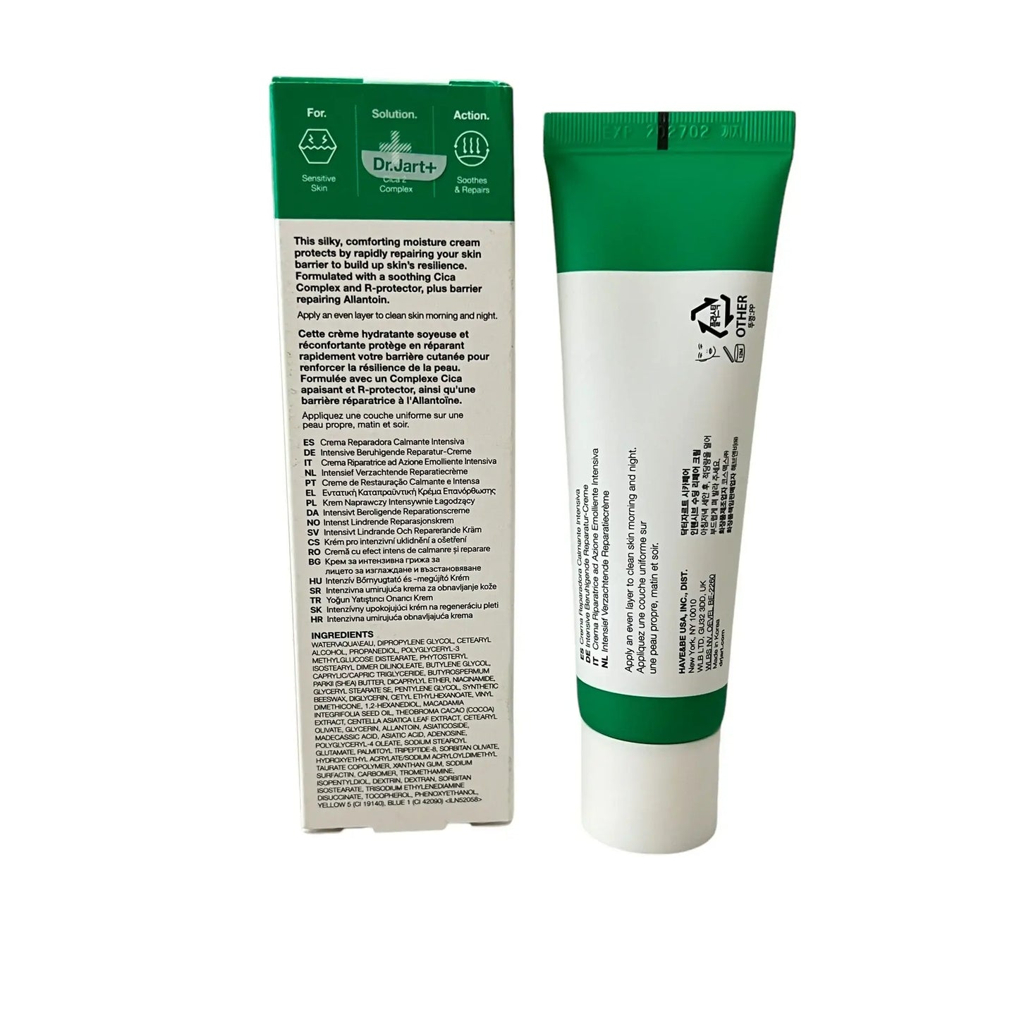 KPurity - Dr. Jart+ Cicapair Intensive Soothing Repair Cream - 1.69 oz