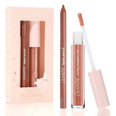 This is Beauty - ColourPop Ultra Glossy Lip + Lippie Pencil Kit Best Besties 0.145oz - Imperfect Box