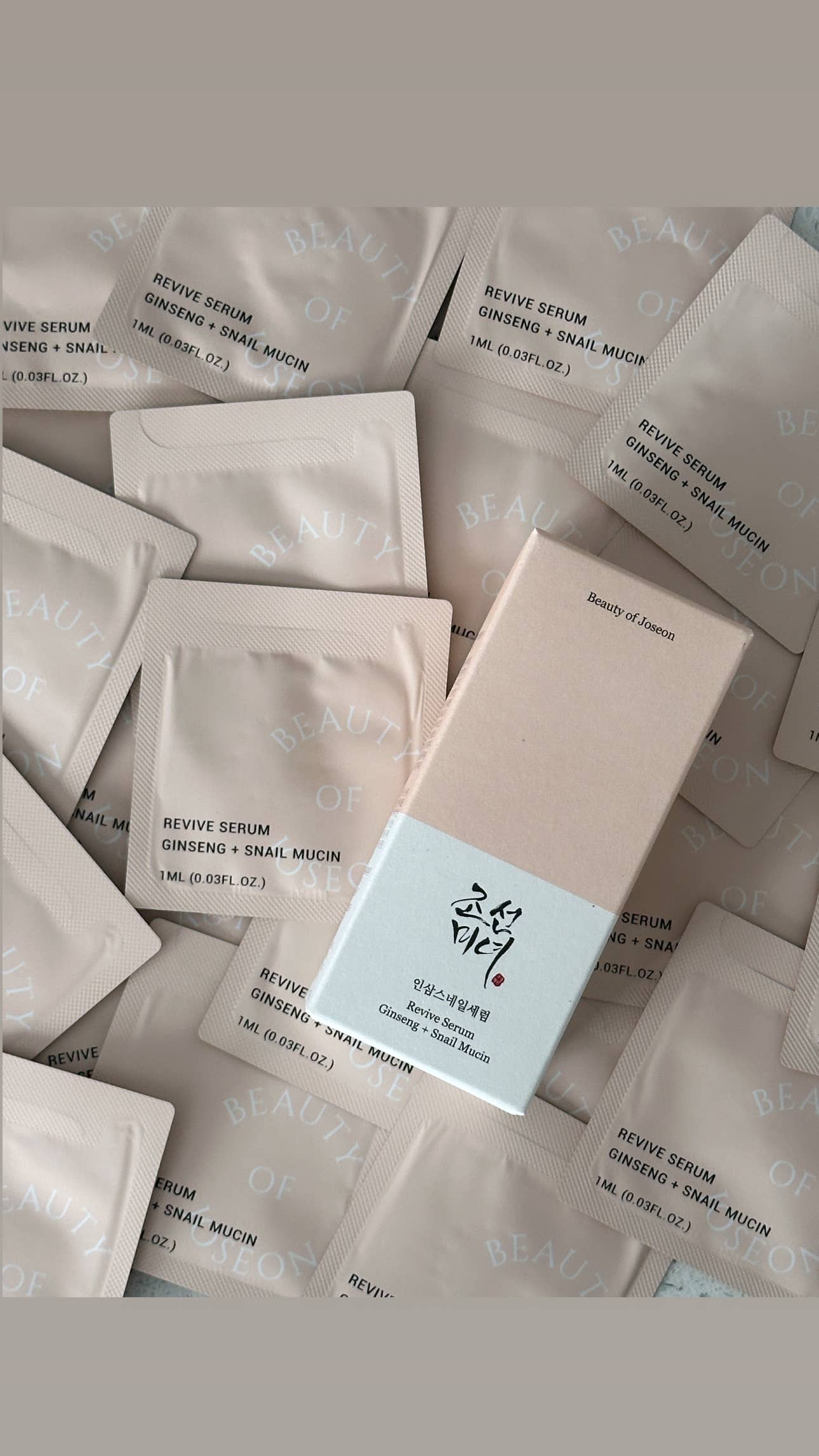 Best Beauty Group - BEAUTY OF JOSEON Skincare Sachet Samples Serum Cream