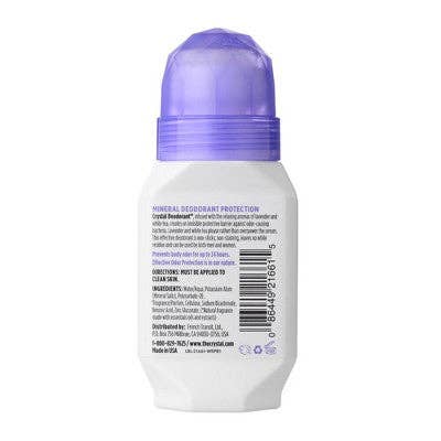 This is Beauty - Crystal Essence Deodorant Roll-On Lavender & White Tea 2.25 Oz - New