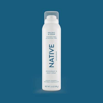 This is Beauty - Native Spray Deodorant Sea Salt & Cedar 3.5oz - Imperfect Container
