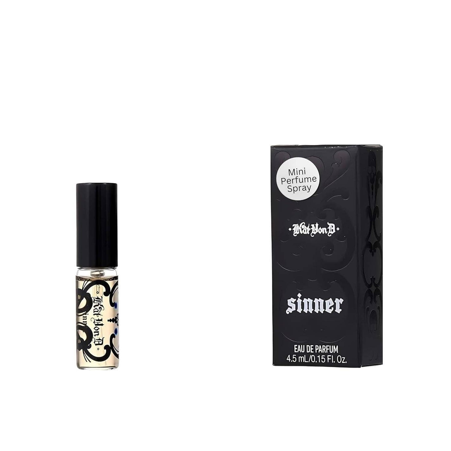 Super Stock Wholesale - KAT VON D Eau de Parfum SINNER Deluxe Travel Size (4.5ml/.15oz) New in Box