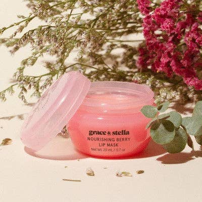 This is Beauty - Grace & Stella Nourishing Berry Lip Mask 0.7oz/3ct - New