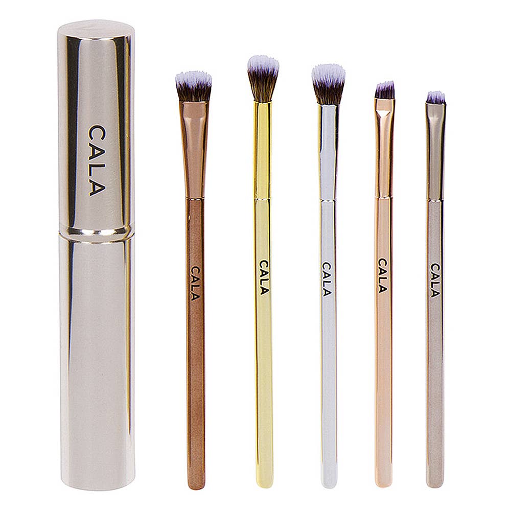 JOIA ACCESSORIES - EYE NEED IT ESSENTIAL EYE BRUSH SET MIXED METALS    , 76667