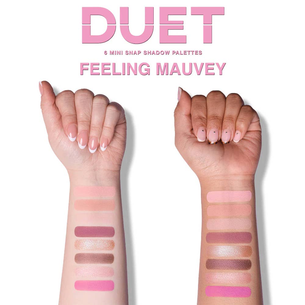 JOIA ACCESSORIES - BEAUTY CREATIONS DUET MINI SNAP PALETTES, DUET PAL
